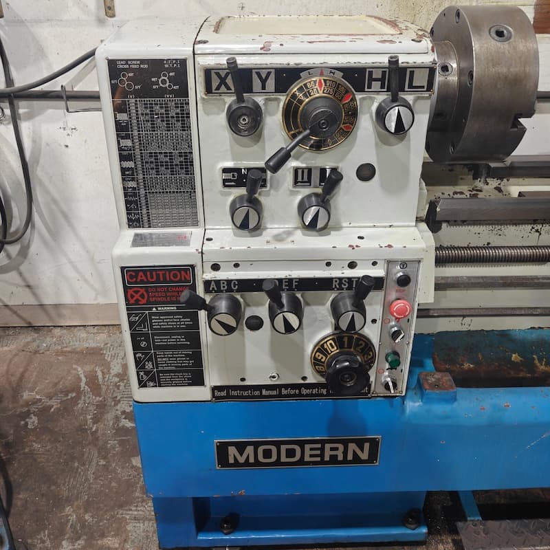 Modern Manual Lathe C6241X1000, year 2004, SN 4202D4