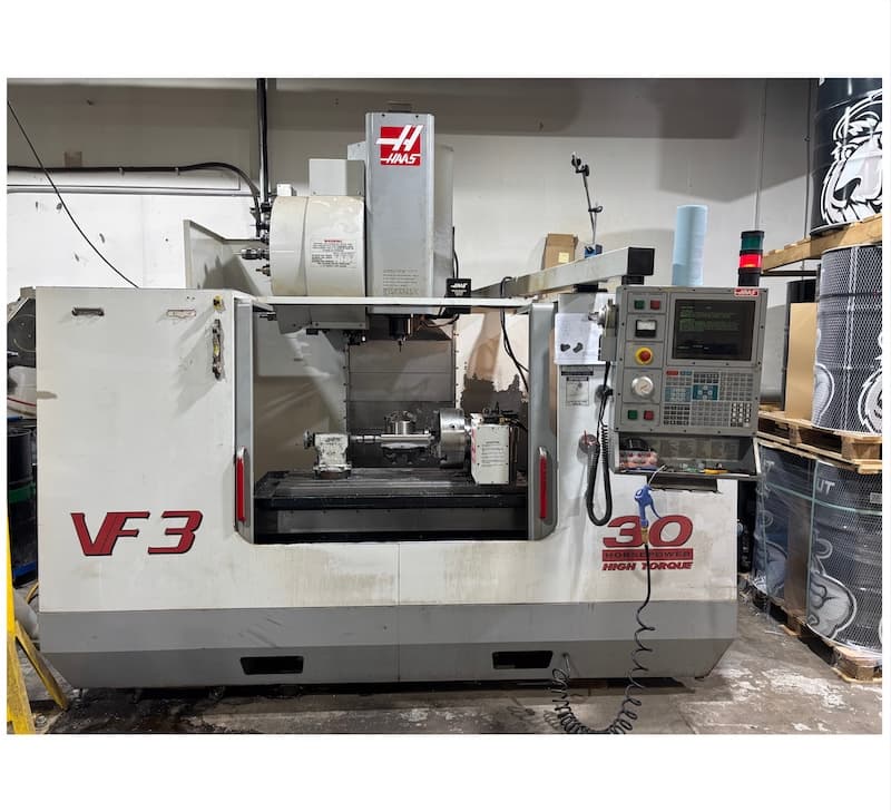 HAAS VF-3B, CNC Vertical Machining Center, late 2000, S/N 23143