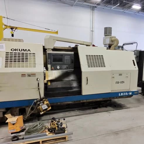 Okuma LB35II-M, year 2000, SN 0447