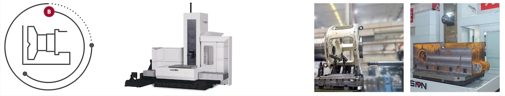 Hision - Heavy Duty Horizontal Machining and Boring Centers 