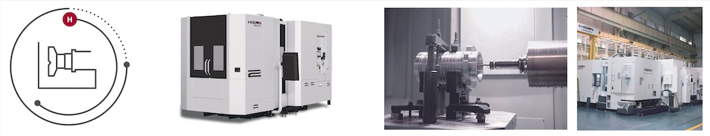 Hision - CNC HMC (Horizontal Machining Center with pallet changer)